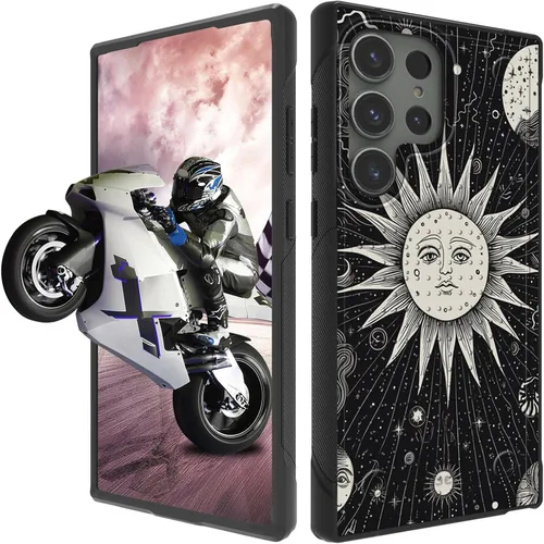 Vista 28 de Funda protectora resistente de doble capa para Samsung A14 5G (parte trasera con textura antideslizante), TPU suave a prueba de golpes, para Samsung
