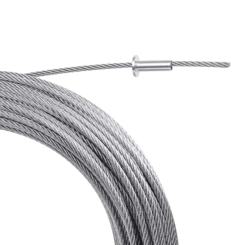 Vista 6 de BLIKA Paquete de 20 fundas protectoras de acero inoxidable para barandillas de cable de cubierta de 1/8 pulgadas, 5/32 pulgadas o 3/16 pulgadas