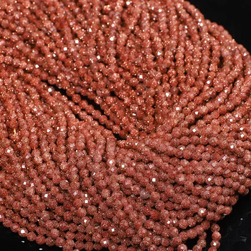 Vista 44 de 180 piezas 2mm Cuentas de piedras preciosas de turquesa africana natural facetada redonda suelta para hacer joyas