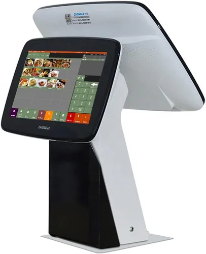 Vista 4 de Sistema de punto de venta de restaurante (POS), impresora térmica incorporada, cajón de efectivo, impresora de cocina, software POS sin tarifas