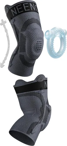 Vista 6 de NEENCA Rodillera para niños, rodillera de compresión para niños y niñas. Rodillera para niños y niñas. Rodillera para niños con almohadilla de gel