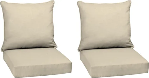Vista 50 de Arden Outdoor Deep Seat Cushion Set, 24x24, Aqua