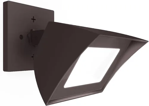 Vista 7 de WAC Lighting, Endurance Flood Energy Star 35W Luz de inundación LED 3000K en blanco Blanco (Architectural White)