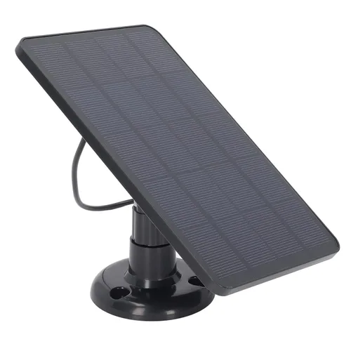 Vista 8 de Kit de panel solar de 10 W con cargador micro USB cargador solar portátil de alta eficiencia para acampar al aire libre RV energía de emergencia