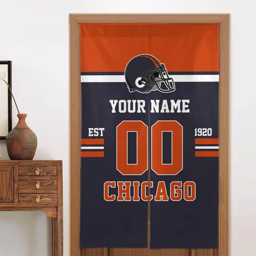Vista 25 de Cortinas de puerta de Nueva Orleans, panel de cortina personalizado para puerta con número de nombre, cortina japonesa personalizada para New Orleans