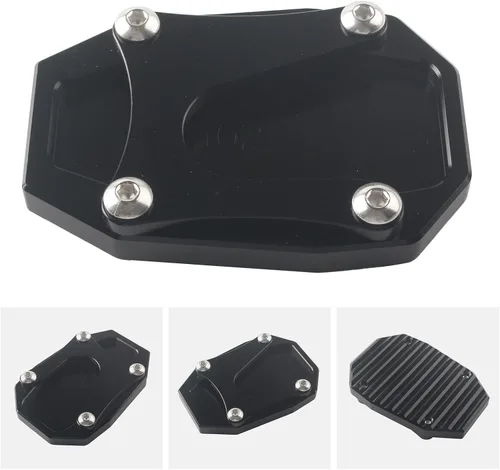 Vista 3 de Soporte lateral antideslizante para DUCATI MULTISTRADA V4/V4S/V4 S SPORT 2021, color negro