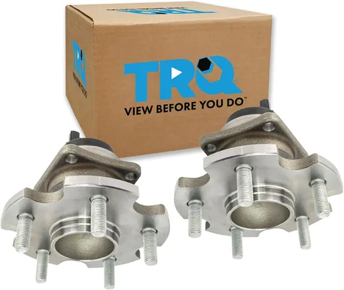 Vista 199 de Conjunto de rodamiento de rueda delantera de 2 piezas y buje TRQ Compatible con Pontiac Solstice 2006-2009 Saturn Sky 2007-2010