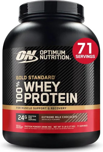 Vista 53 de Optimum Nutrition Estándar dorado 100% Proteína de Suero de Leche en Polvo, Pie de lima, 1.8 Libra