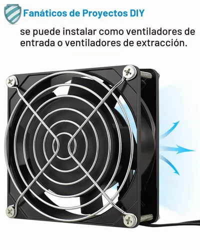 Vista 5 de GDSTIME AXIAL 9225 - Ventilador para muffins, 120 V CA 3.622 in x 0.984 in, rodamiento de bolas doble
