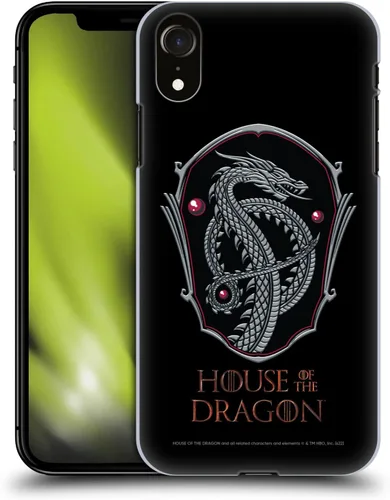 Vista 15 de Head Case Designs Officially Licensed House of The Dragon: Television Series Crown Graphics Hard Back Case Compatible with Apple iPhone XR