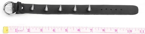 Vista 3 de Manfnee Pulsera de cuero punk, pulsera trenzada con remaches para hombres y mujeres, ajustable, Cuero