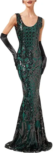 Vista 2 de New Years Eve Outfits Women Party Sexy Dress Fashion Solid Color Sequin Fringe Dress New Years Eve Dress