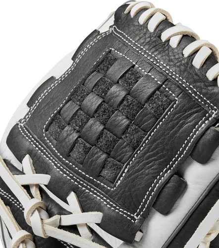 Vista 6 de Wilson 2024 A1000® P12 12" Guante de lanzamiento rápido para lanzador de softball - Blanco/Gris