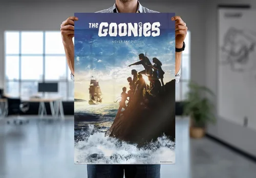 Vista 7 de The Goonies - Movie Poster (Pirate Ship - Never Say Die!) (Size: 24" x 36") (Laminated Poster)