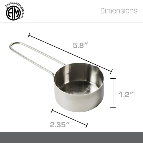 Vista 4 de American Metalcraft - Vasos medidores