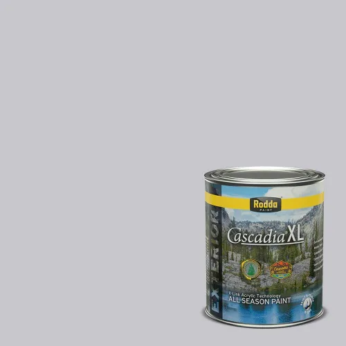 Vista 15 de Rodda Paint CASCADIA XL - Pintura satinada e imprimación para exteriores en uno, cuarto de galón, idea abstracta