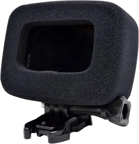 Vista 2 de Funda de espuma Windslayer para GoPro Hero 8 Reducción de ruido de viento Esponja Cubierta protectora Parabrisas para grabación de audio y video