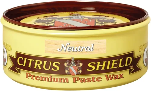 Vista 2 de Howard CS0014 Citrus Shield cera en pasta, abrillantador para muebles de madera, limpiador de madera, 11 onzas, neutral