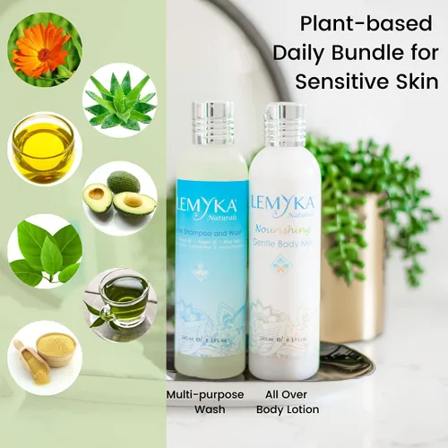 Vista 2 de Crema corporal para el eccema para aliviar el eccema, loción natural para manos y cuerpo, suave para pieles sensibles, 8.3 onzas, infundida con aloe