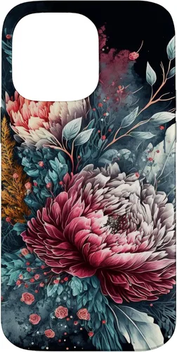 Vista 21 de Winter Floral Flower Design Case for iPhone 17