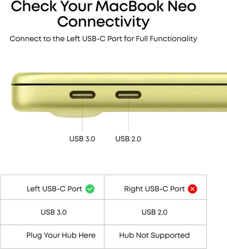 Vista 7 de Anker Hub USB C (7 en 1), con HDMI 4K, suministro de energía de 85 W, USB-C y 2 puertos de datos USB-A de 5 Gbps, lector de tarjetas microSD y SD