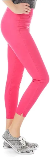 Vista 2 de Aeropostale Jegging corto de talle alto para mujer