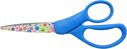 Vista 11 de Westcott GEM con diseño de cristal, tijeras puntiagudas de 7 pulgadas para estudiantes de 12 años en adelante, esencial para el aula con empuñadura