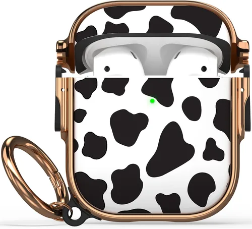 Vista 23 de Maxjoy Funda para AirPods 3 con cerradura, funda protectora rígida de 3ª generación para AirPod de 3ª generación para mujeres y hombres con llavero