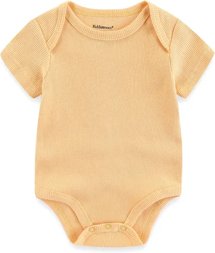 Vista 42 de Kiddiezoom Mameluco unisex de algodón de una pieza para bebé recién nacido, 5