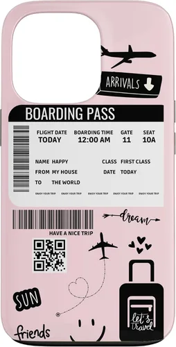 Vista 10 de Funda rosa para iPhone 14 Pro Max