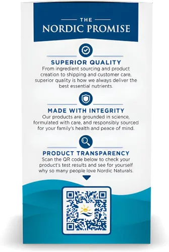 Vista 4 de Nordic Naturals Ultimate Omega 2X, sabor a limón, 60 geles suaves, 2150 mg de omega-3, aceite de pescado de alta potencia con EPA y DHA, promueve