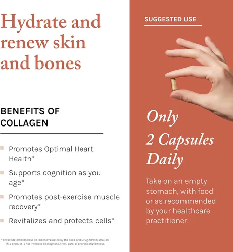Vista 4 de Reserveage Beauty - Suplemento para el cuidado de la piel y la salud de las articulaciones, apoya la producción saludable de colágeno para mujeres