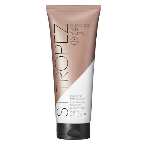 Vista 4 de St.Tropez Loción reafirmante de bronceado gradual, hidratante autobronceador Sun Kissed Glow, 5 beneficios para el cuidado de la piel, vegano