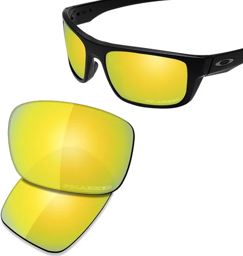 Vista 2 de SAUCER Lentes y almohadillas de nariz de repuesto prémium para Oakley Drop Point OO9367 Protección UV400, antiarañazos, ajuste preciso polarizado