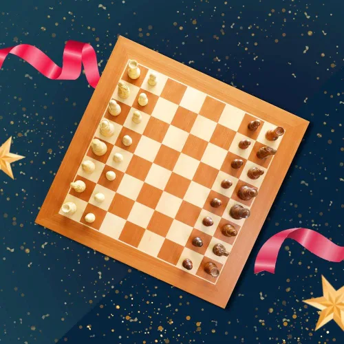 Vista 4 de Chessnut Tablero de ajedrez electrónico de tamaño profesional de torneo: tablero de 21.7 in, reconocimiento completo de piezas de madera