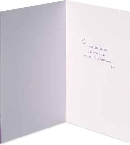 Vista 2 de American Greetings - Tarjeta de Quinceañera (Las Cosas Más Hermosas)