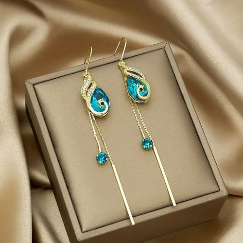 Vista 6 de Aretes para mujer, hechos a mano de plata de ley 925, con espiral, para mujer