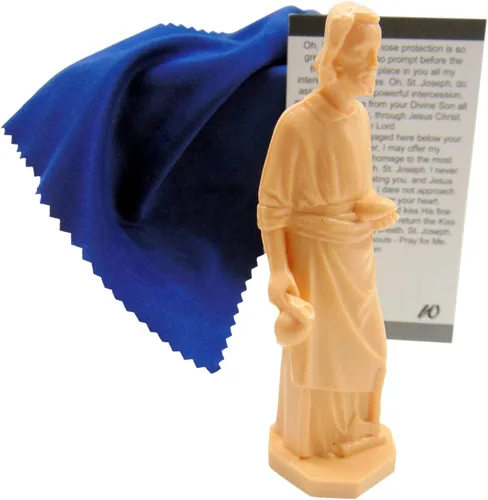Vista 2 de Westmon Works Estatua de San José para la venta de kit de casa con instrucciones de tela funeraria y santa novena Home Sale Juego completo de oración