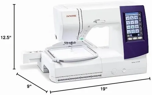 Vista 8 de Janome Horizon Memory Craft 9850 - Máquina de bordar y coser