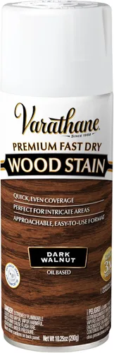 Vista 20 de Varathane Premium - Tinte para madera de secado rápido en aerosol, 10.25 onzas, ébano