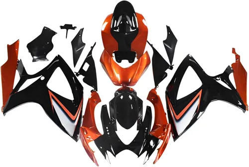 Vista 31 de Kit completo de carenado de inyección para Suzuki GSXR600 GSXR750 2006 2007 K6 06 07 GSXR 600 GSXR 750 GSX-R600 GSX-R750 motocicleta ABS plásticos