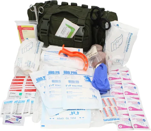 Vista 8 de Luminary OFAK - Kit de acceso rápido para operador, kit de primeros auxilios, bolsa para llevar y llevar para el hogar, chaleco táctico o cinturón