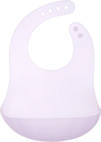Vista 8 de Babero de silicona Olababy Fold N Go con estuche de viaje Diseño ligero alivia las contusiones por presión para bebés y niños pequeños