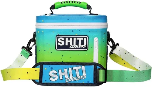 Vista 30 de SHITI Hieleras Enfriador para Camping, Viajes, Playa, Lonchera Suave para Alimentos, Bebidas y Hielo, Portátil, Impermeable, Bolsa Aislada de 24 El