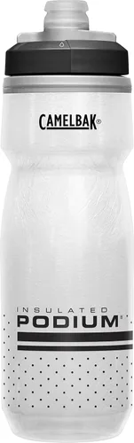 Vista 10 de CamelBak Podium Chill Bike - Botella de agua aislada para apretar, color negro, 21 onzas