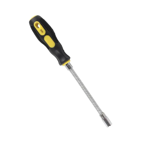 Vista 6 de Fafeicy Destornillador de tuerca flexible, enchufe hexagonal de alto rendimiento de 0.276 in con mango ergonómico para reparaciones de espacios