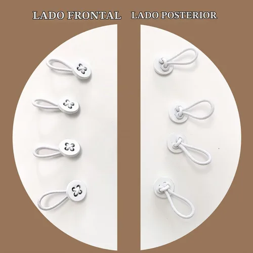 Vista 8 de 9 extensores de cuello para camisas de hombre, extensor de botón para camisas de vestir, extensor de cuello, extensor de cuello elástico suave