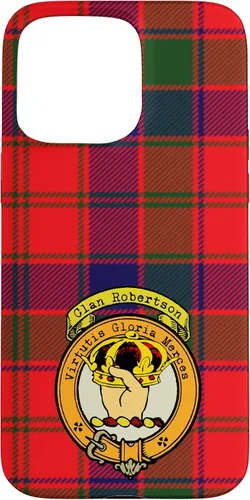 Vista 31 de Robertson Clan Scottish Crest and Tartan Case for iPhone 16