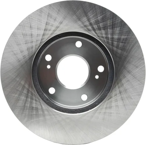Vista 3 de ACDelco Rotor de freno delantero plateado 18A912A GM 19261779 Rotores de freno para Honda Accord seleccionados, Honda Civic, CR-Z, Element, Fit