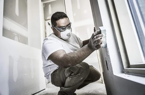 Vista 4 de 3M - Respirador para lijado y fibra de vidrio, paquete de 3